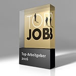 Top Job Auszeichnung 2016 für Swagelok Hamburg