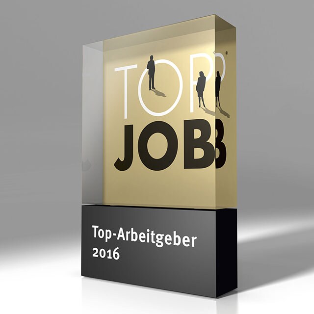 Top JOB Auszeichnung 2016
