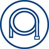 Icon für konfektionierte Schläuche
